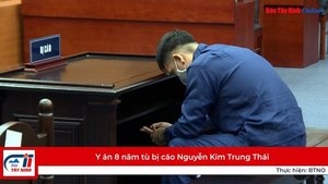 Y án 8 năm tù bị cáo Nguyễn Kim Trung Thái