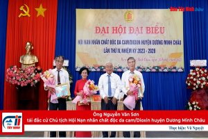 Ông Nguyễn Văn Sơn tái đắc cử Chủ tịch Hội Nạn nhân chất độc da cam/Dioxin huyện Dương Minh Châu