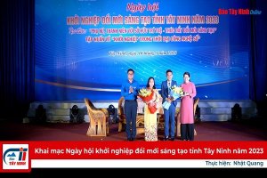Khai mạc Ngày hội khởi nghiệp đổi mới sáng tạo tỉnh Tây Ninh năm 2023