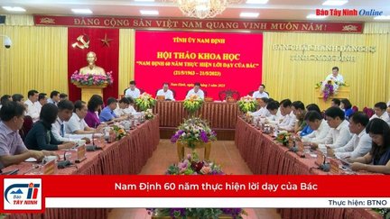 Nam Định 60 năm thực hiện lời dạy của Bác