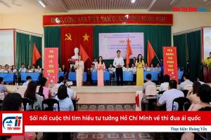Sôi nổi cuộc thi tìm hiểu tư tưởng Hồ Chí Minh về thi đua ái quốc
