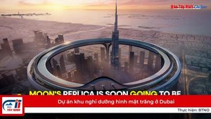 Dự án khu nghỉ dưỡng hình mặt trăng ở Dubai