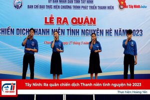 Tây Ninh: Ra quân chiến dịch Thanh niên tình nguyện hè 2023