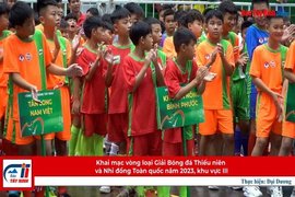 Khai mạc vòng loại Giải Bóng đá Thiếu niên và Nhi đồng Toàn quốc năm 2023, khu vực III