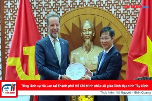 Tổng lãnh sự Hà Lan tại Thành phố Hồ Chí Minh chào xã giao lãnh đạo tỉnh Tây Ninh