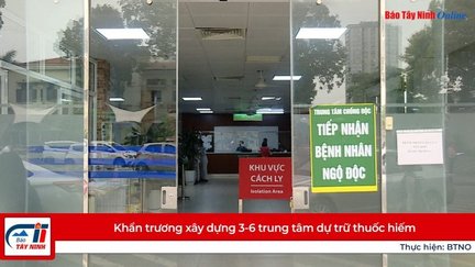 Khẩn trương xây dựng 3-6 trung tâm dự trữ thuốc hiếm