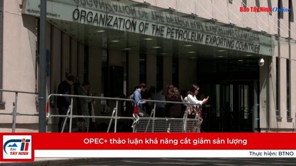 OPEC+ thảo luận khả năng cắt giảm sản lượng