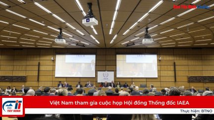 Việt Nam tham gia cuộc họp Hội đồng Thống đốc IAEA