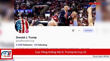 Cựu Tổng thống Mỹ D. Trump bị truy tố