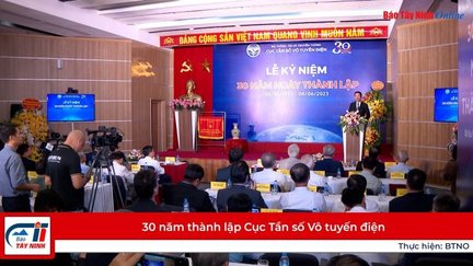 30 năm thành lập Cục Tần số Vô tuyến điện