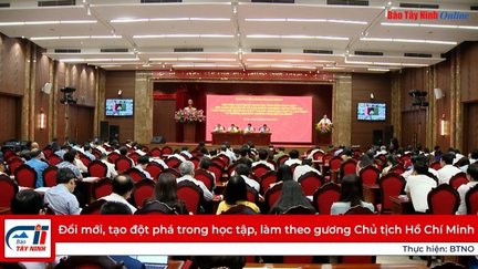 Đổi mới, tạo đột phá trong học tập, làm theo gương Chủ tịch Hồ Chí Minh