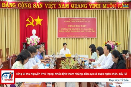 Tổng Bí thư Nguyễn Phú Trọng: Nhất định tham nhũng, tiêu cực sẽ được ngăn chặn, đẩy lùi