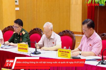 Điểm những thông tin nổi bật trong nước và quốc tế ngày 01.07.2023
