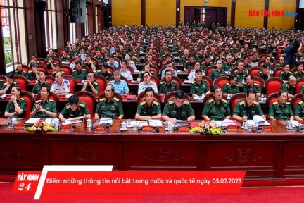 Điểm những thông tin nổi bật trong nước và quốc tế ngày 05.07.2023