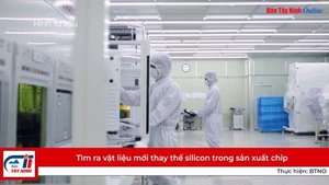 Tìm ra vật liệu mới thay thế silicon trong sản xuất chip