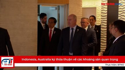 Indonesia, Australia ký thỏa thuận về các khoáng sản quan trọng