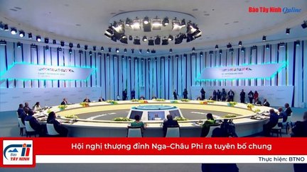 Hội nghị thượng đỉnh Nga–Châu Phi ra tuyên bố chung