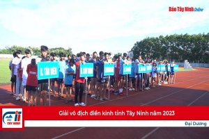 Giải vô địch điền kinh tỉnh Tây Ninh năm 2023