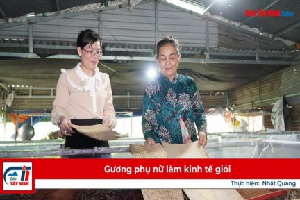 Gương phụ nữ làm kinh tế giỏi