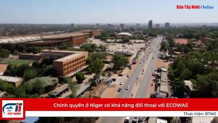 Chính quyền ở Niger có khả năng đối thoại với ECOWAS