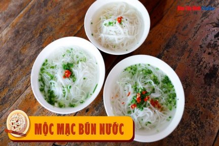 “Mộc mạc bún nước”