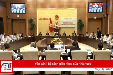 Vẫn cần 1 bộ sách giáo khoa của nhà nước