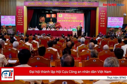 Đại hội thành lập Hội Cựu Công an nhân dân Việt Nam