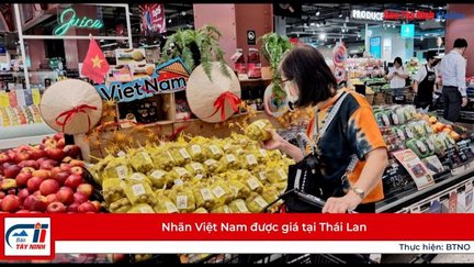 Nhãn Việt Nam được giá tại Thái Lan