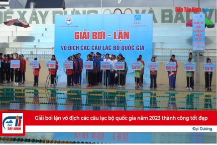 Giải bơi lặn vô địch các câu lạc bộ quốc gia năm 2023 thành công tốt đẹp