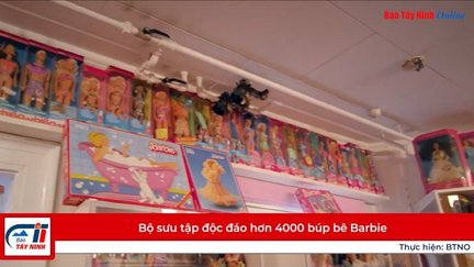 Bộ sưu tập độc đáo hơn 4000 búp bê Barbie