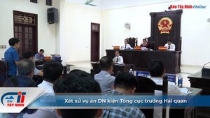 Xét xử vụ án DN kiện Tổng cục trưởng Hải quan