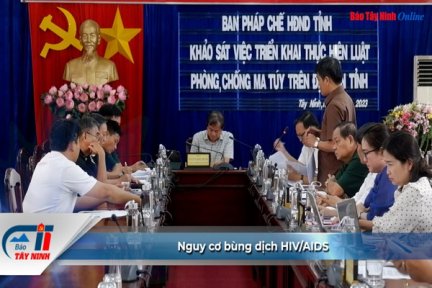 Nguy cơ bùng dịch HIV/AIDS