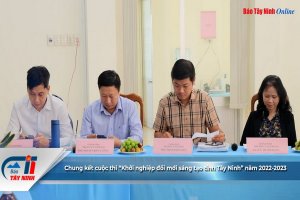 Chung kết cuộc thi “Khởi nghiệp đổi mới sáng tạo tỉnh Tây Ninh” năm 2022-2023