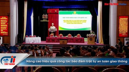 Nâng cao hiệu quả công tác bảo đảm trật tự an toàn giao thông