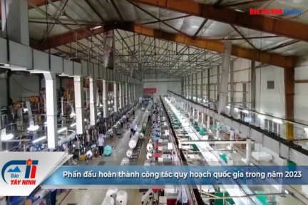 Phấn đấu hoàn thành công tác quy hoạch quốc gia trong năm 2023