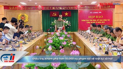 Điều tra, khám phá hơn 10.000 vụ phạm tội về trật tự xã hội