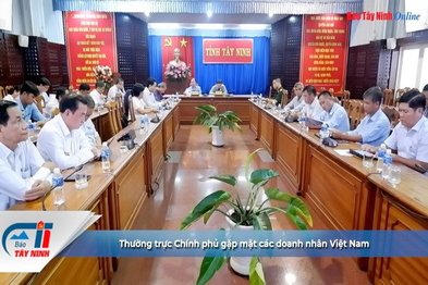 Thường trực Chính phủ gặp mặt các doanh nhân Việt Nam