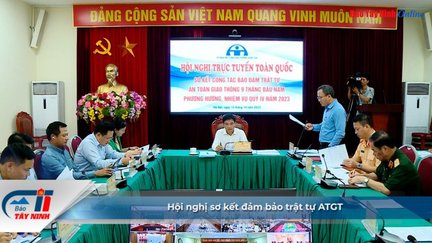 Hội nghị sơ kết đảm bảo trật tự ATGT