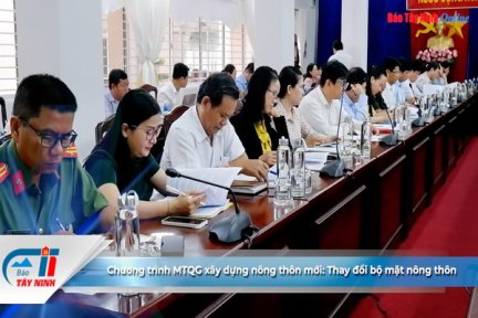 Chương trình MTQG xây dựng nông thôn mới: Thay đổi bộ mặt nông thôn