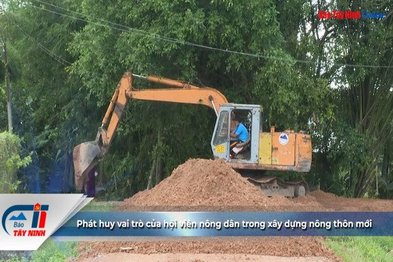 Phát huy vai trò của hội viên nông dân trong xây dựng nông thôn mới