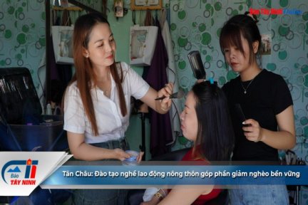 Tân Châu: Đào tạo nghề lao động nông thôn góp phần giảm nghèo bền vững