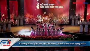 Chương trình giao lưu "Hồ Chí Minh - Hành trình khát vọng 2023"