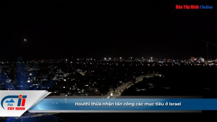 Houthi thừa nhận tấn công các mục tiêu ở Israel