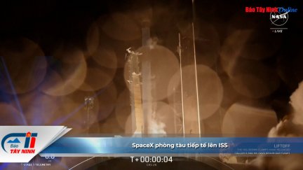 SpaceX phóng tàu tiếp tế lên ISS