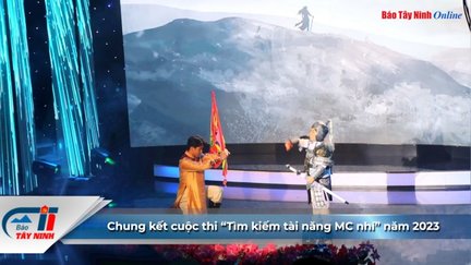 Chung kết cuộc thi “Tìm kiếm tài năng MC nhí” năm 2023