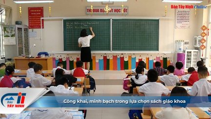 Công khai, minh bạch trong lựa chọn sách giáo khoa