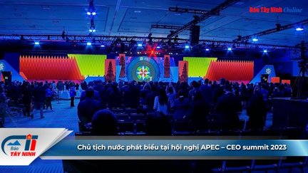 Chủ tịch nước phát biểu tại hội nghị APEC – CEO summit 2023