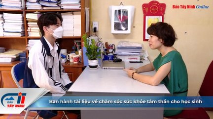 Ban hành tài liệu về chăm sóc sức khỏe tâm thần cho học sinh