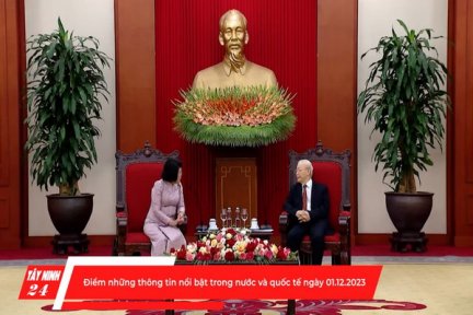 Điểm những thông tin nổi bật trong nước và quốc tế ngày 01.12.2023