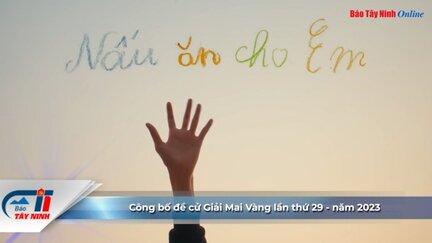 Công bố đề cử Giải Mai Vàng lần thứ 29 - năm 2023